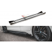 Накладки сплиттеры на пороги на BMW 1 F20 / F21 M-Pack / M140i рестайл